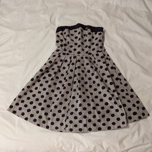 The Limited Strapless Polka Dot Dress Size 2